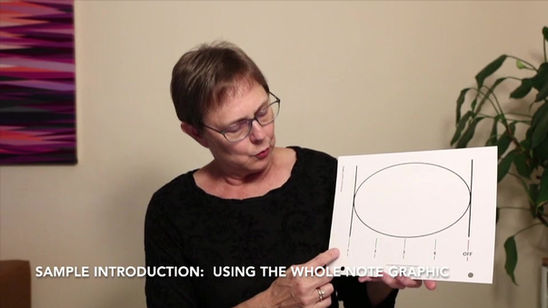 NoteSense Sample Video 2: Using the Whole Note Graphic